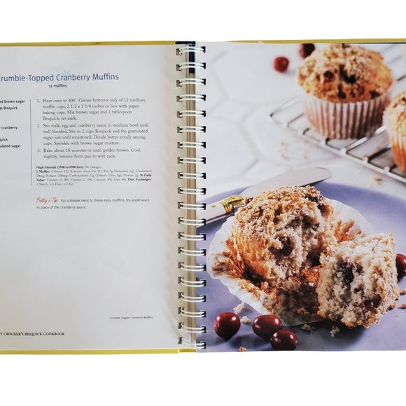 Betty Crocker BISQUICK Cookbook Spiral Color Illustrated First Edition 2000 - Picture 6 of 8